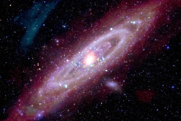 Multi-Wavelength Image of Andromeda Galaxy